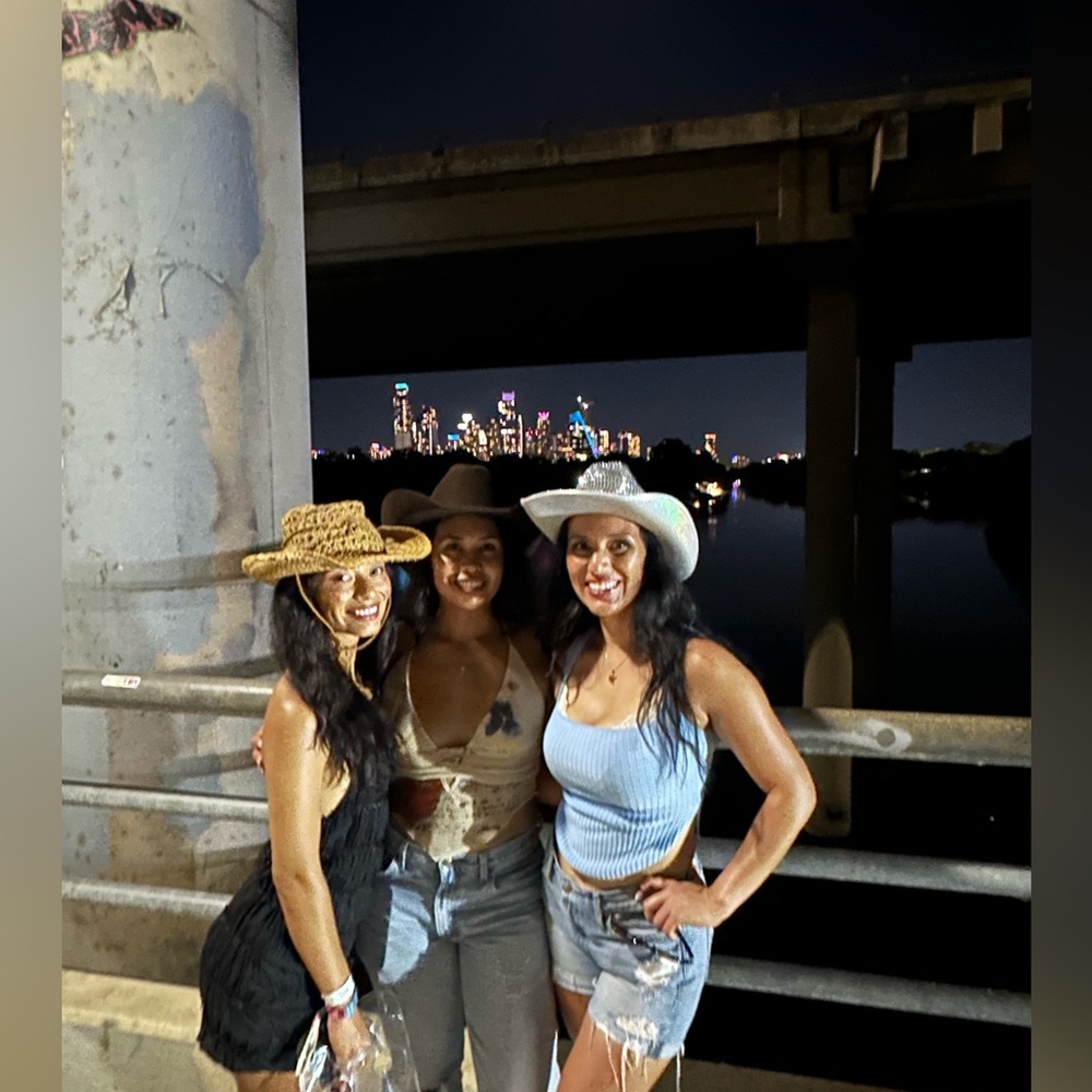 Silver Rhinestone Cowboy Hat - Picture 3 of 3